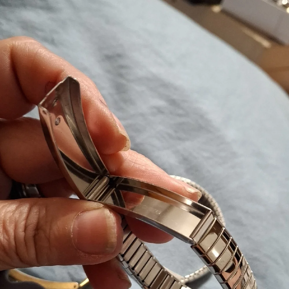 3 Vintage Medical ID Gold and Silver Expandable Bracelet Set (Bra052)